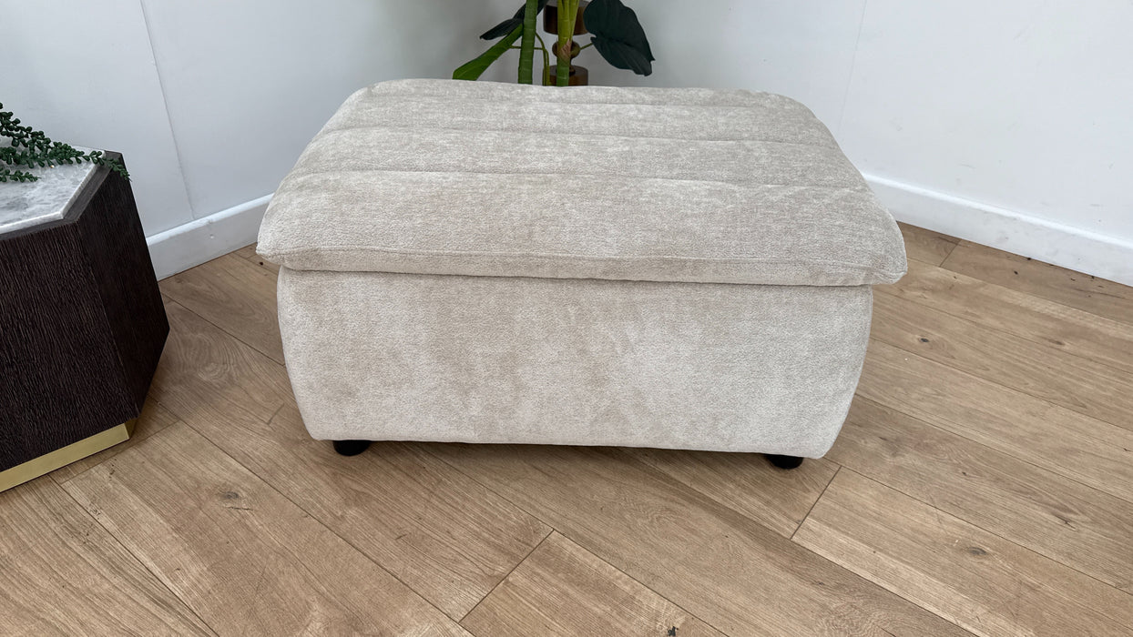 Sofology Designer Footstool in Sample Hudson 120