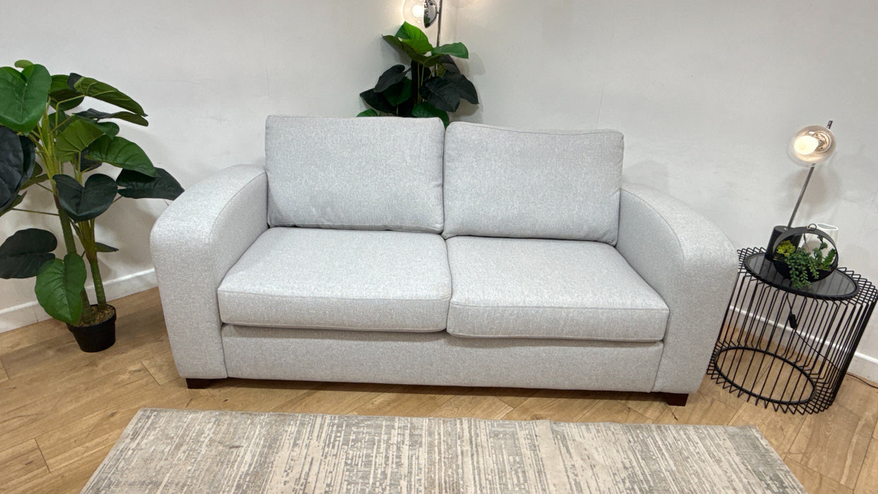 DFS Layla Fabric 3 Seater Sofabed in Silver