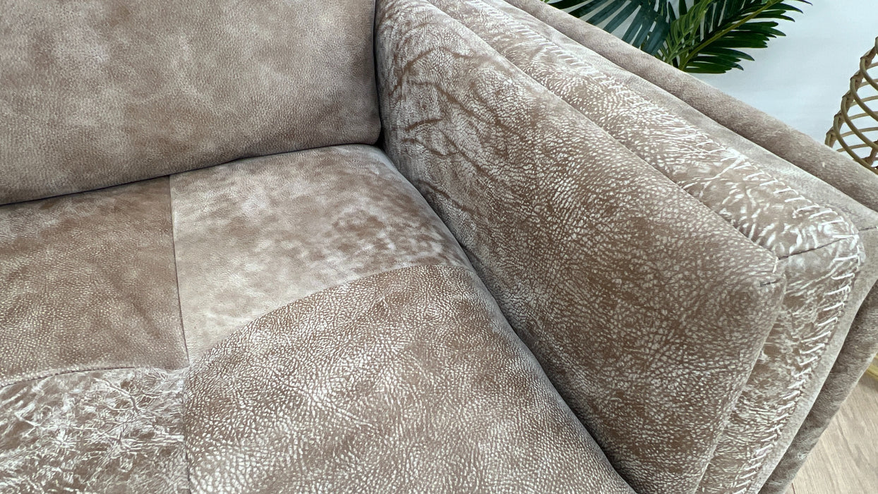 Huntsman 3 Seater - Leather Sofa - Utah Blonde