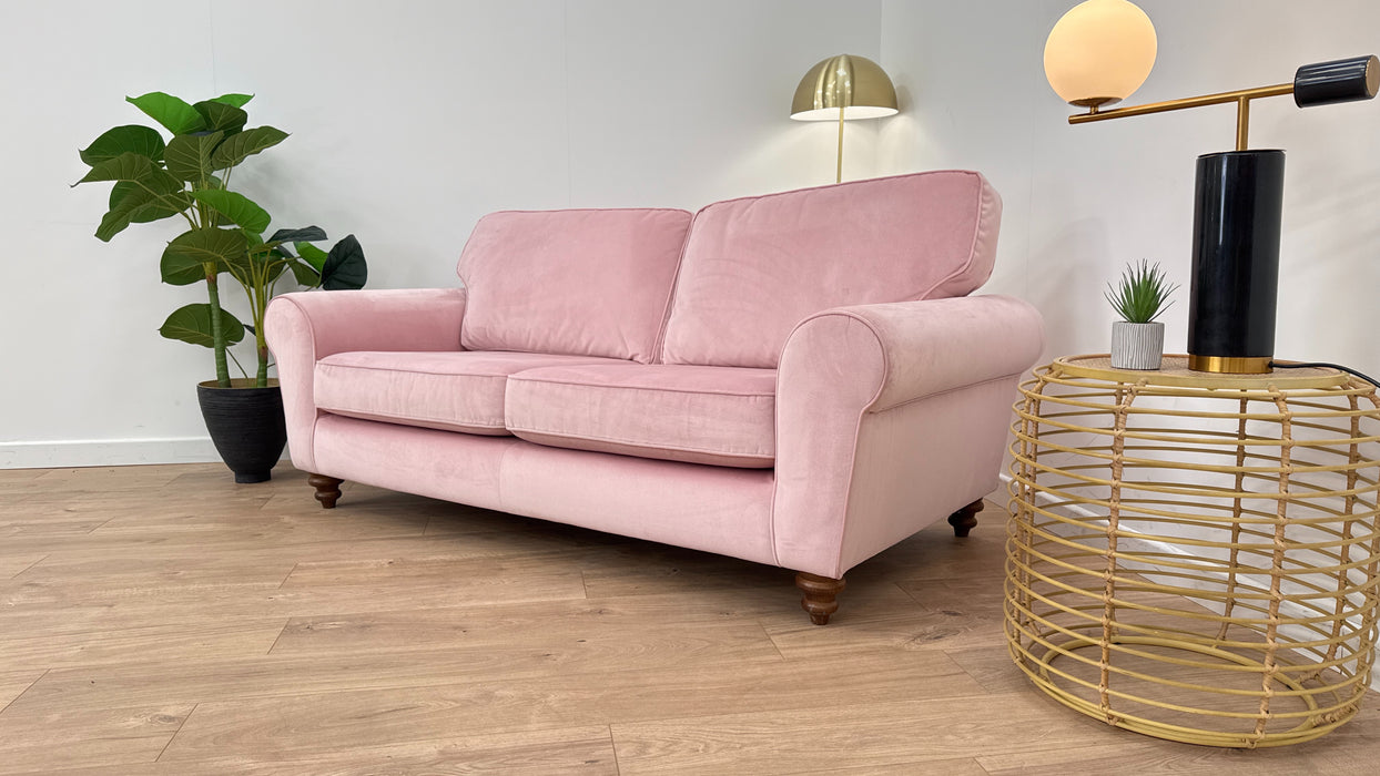 Adair 3 Seater Sofa - Blush