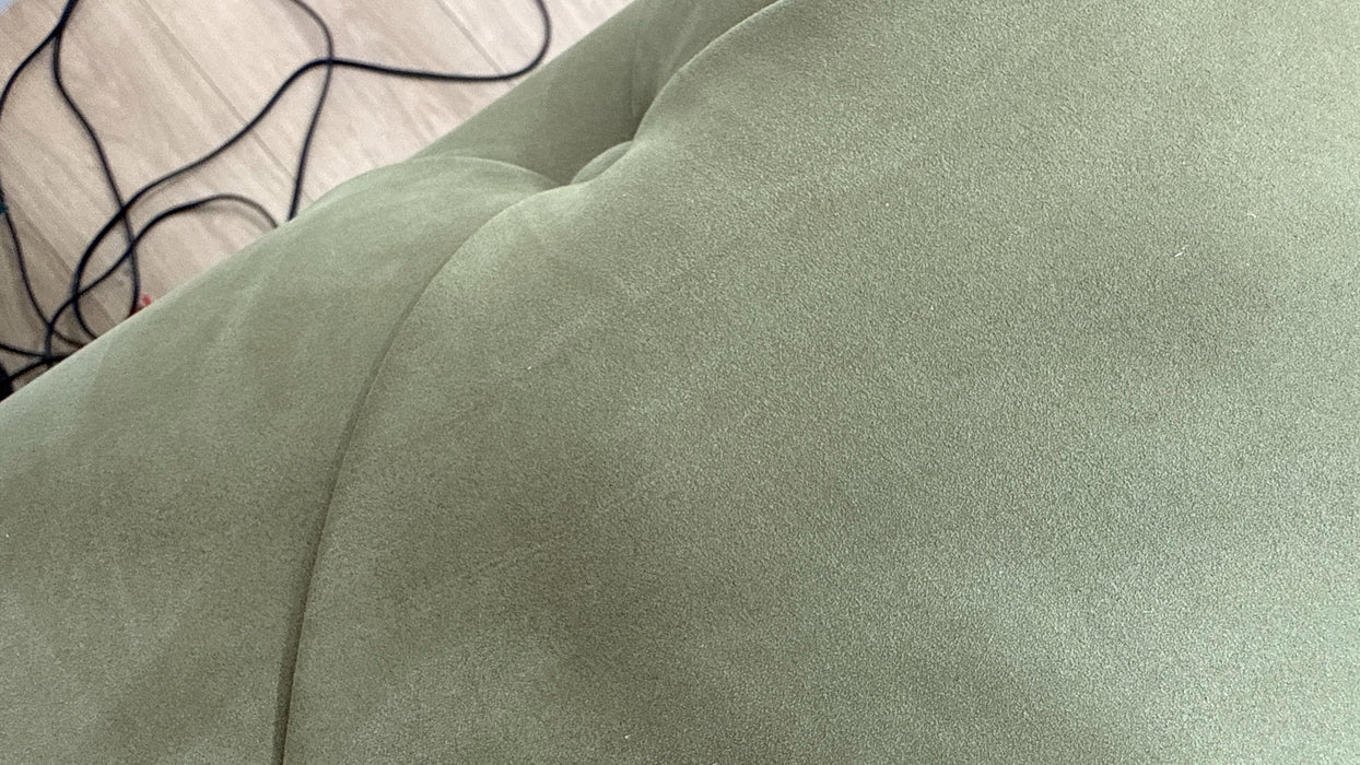 Sofology Venezia Fabric 3 Corner 1.5 in Lifestyle Nubuck Feel Moss