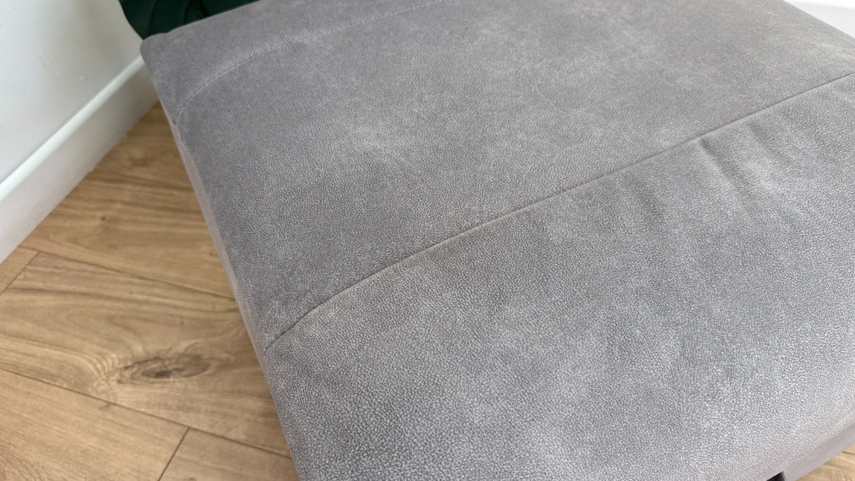 Sofology Marvella Fabric Storage Footstool in Lifestyle Flecked Stone