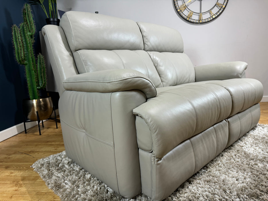 Gracie Leather 2 Seater - Lead Grey - ( WA2 )