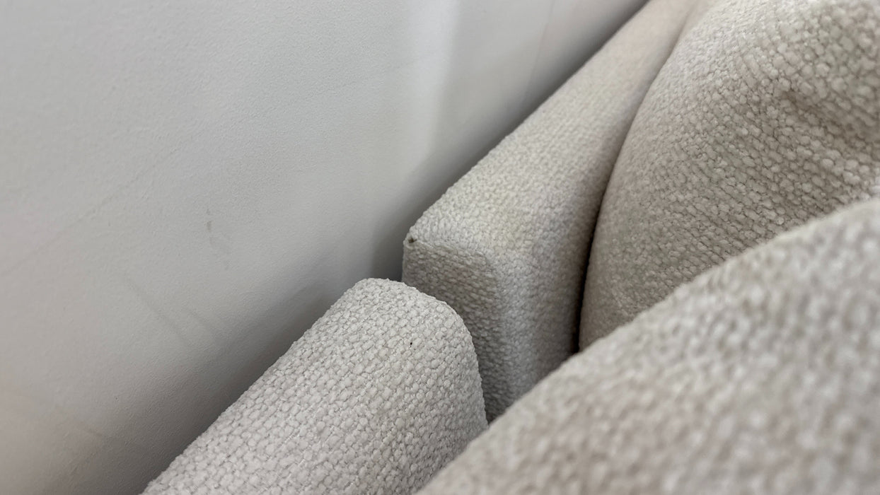 Sofology The Westwood Fabric 3 Corner 3 No Trim in Soft Boucle Ecru Mix