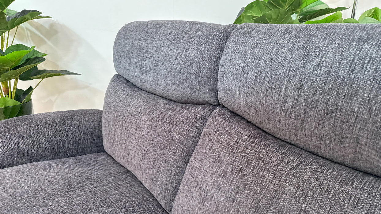 DFS Forster Express Fabric 2 Seater Recliner in Grey