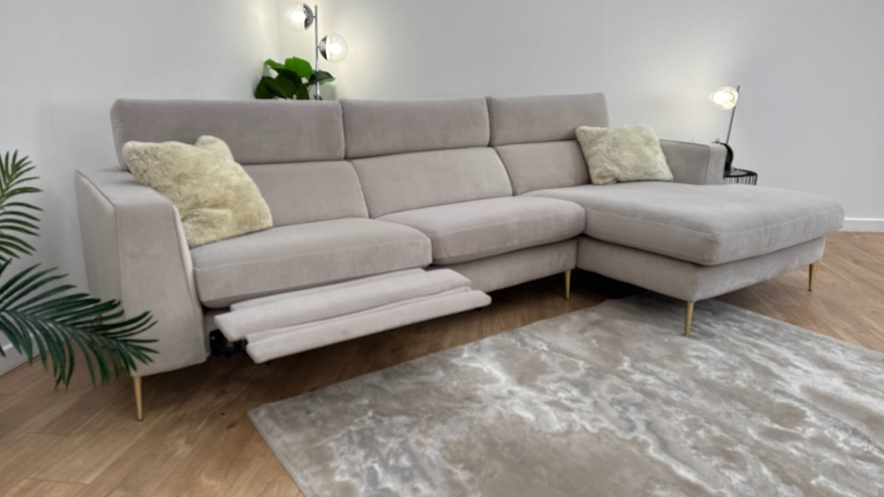 DFS Gh100 Large Media Chaise in Natural