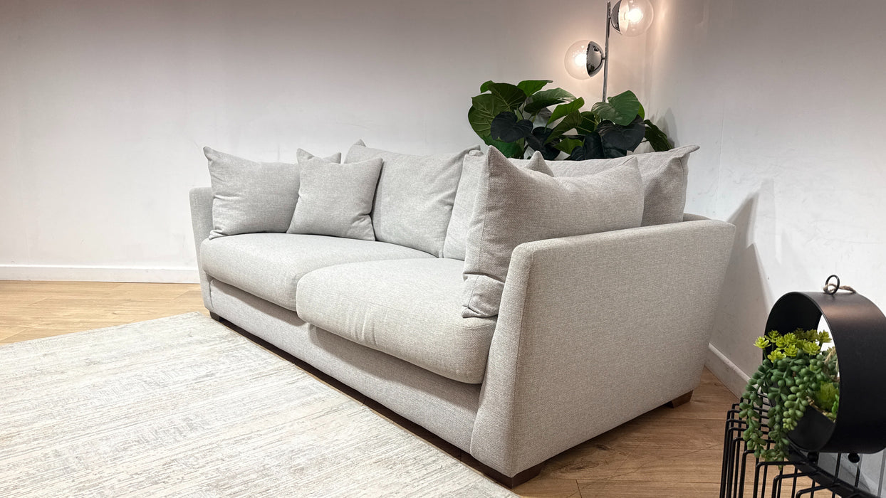 Sofology Tallulah Fabric 3 Seater in Weave Grey