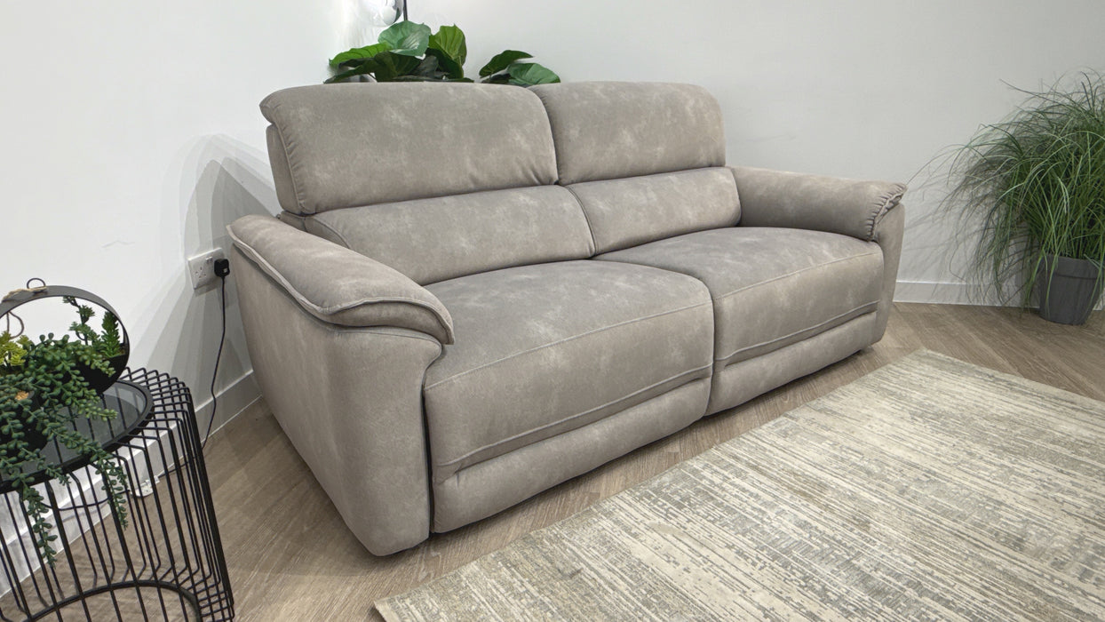 Sofology Hugo Fabric 2.5 Seater in Lifestyle Flecked Stone