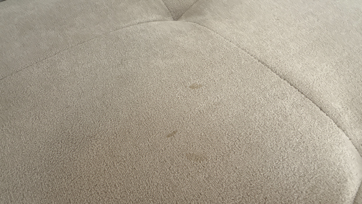 Sofology Ascot Fabric Storage Footstool in Soft Sherpa Stone