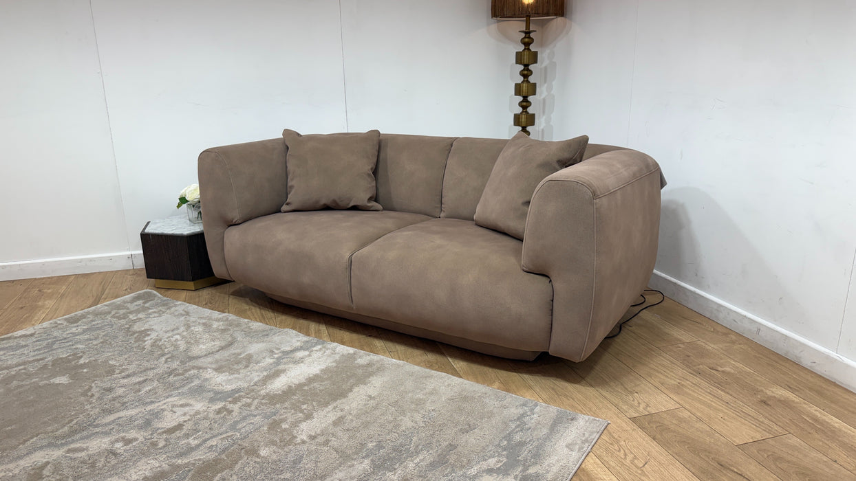 Sofology Nuvole Fabric 2 Seater in Lifestyle Mottled Latte