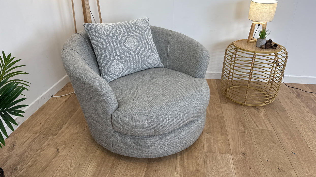 Hawkley Swivel Chair -  Fabric  -