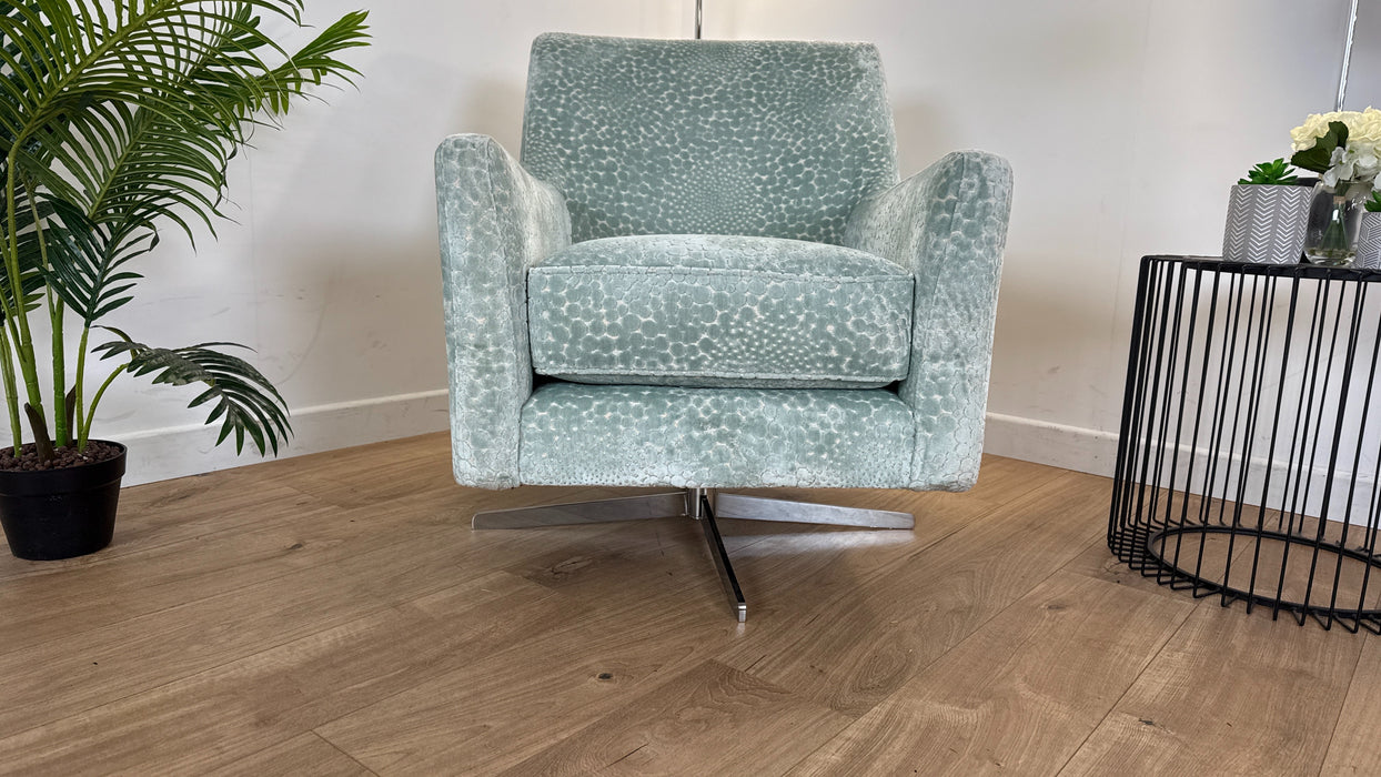 Sophia Accent Swivel Chair - Fabric