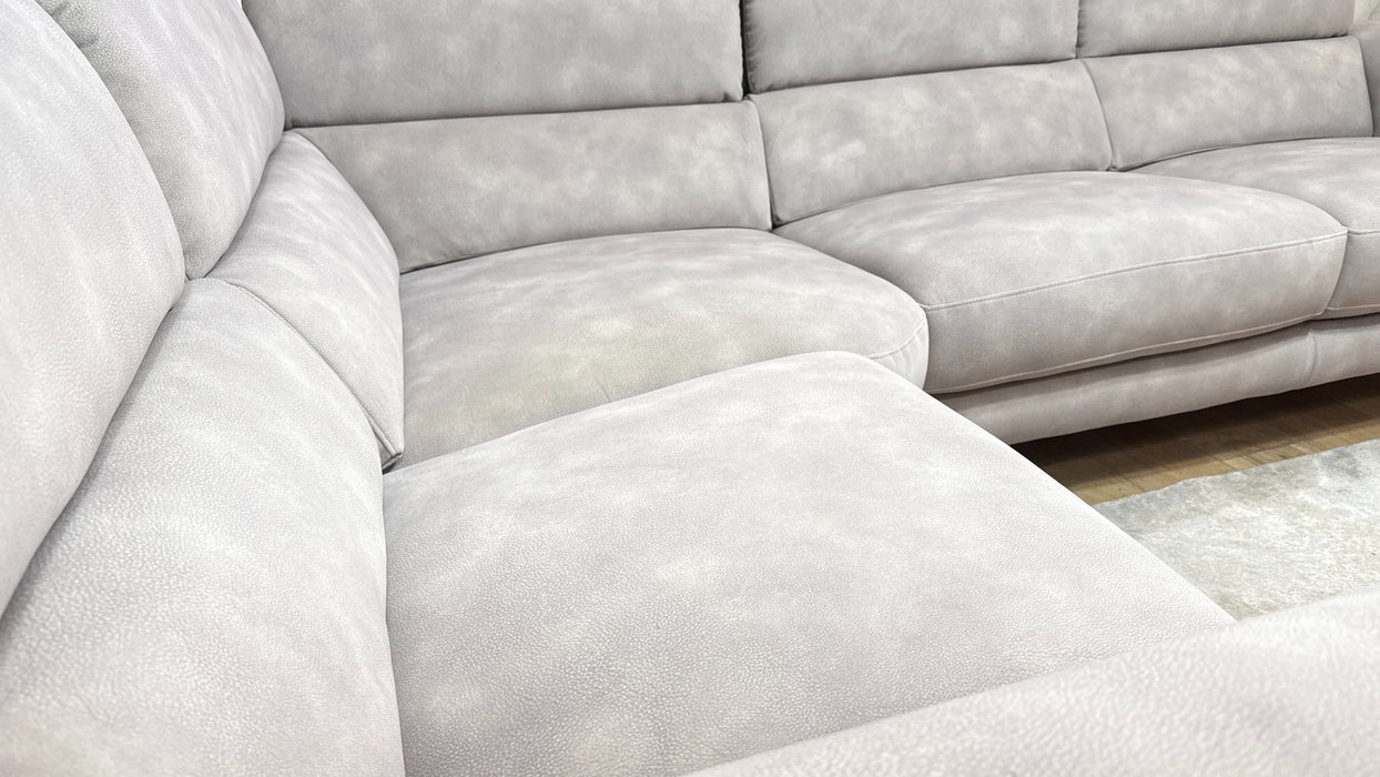 Sofology Illinois Fabric 1 Corner 2 in Lifestyle Mottled Marble