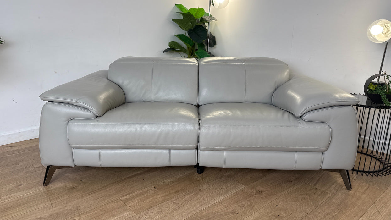 DFS Caldo 2 Seater Sofa Recliner In New Club Misty