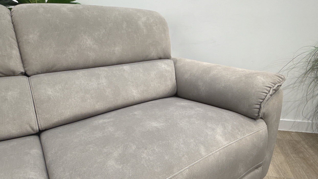 Sofology Hugo Fabric 2.5 Seater in Lifestyle Flecked Stone