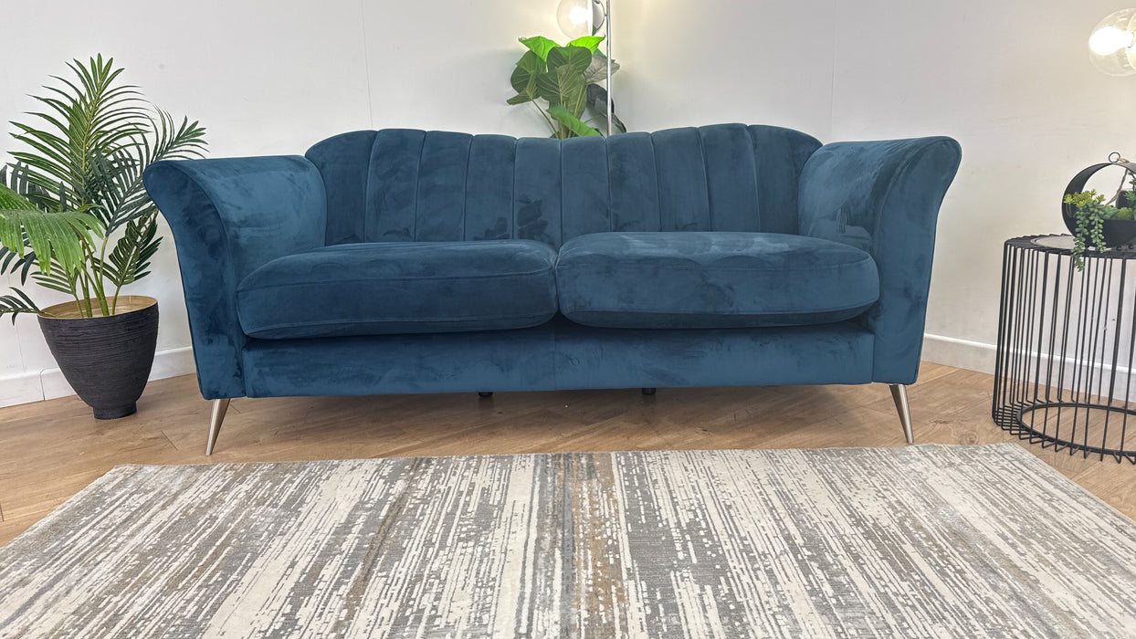 DFS Roxie 3 Seater in Dark Blue