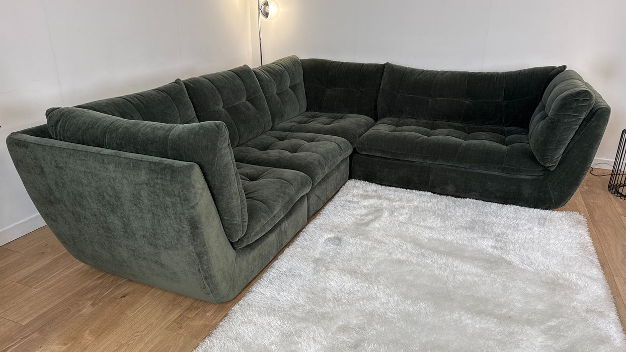 The Cocoon 3 Corner 2 Fabric Sofa