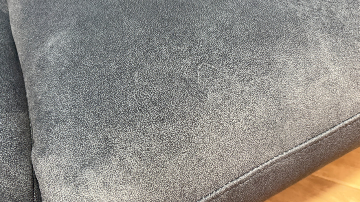 Sofology Hugo Fabric 2.5 Seater Power Recliner/Headrest in Lifestyle Flecked Charcoal