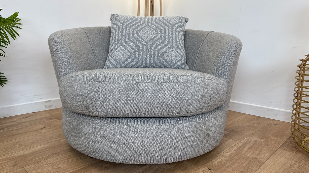 Hawkley Swivel Chair -  Fabric  -