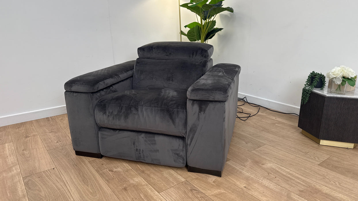 DFS Hike Recliner Chair in Charcoal