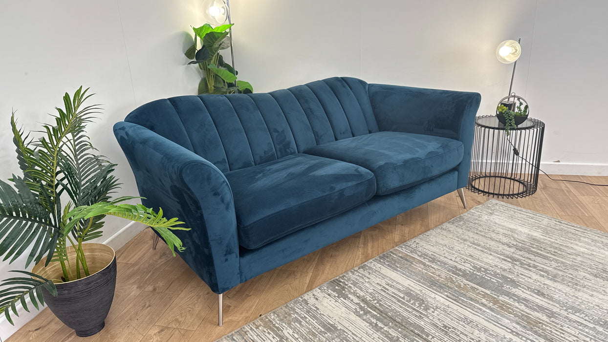 DFS Roxie 3 Seater in Dark Blue