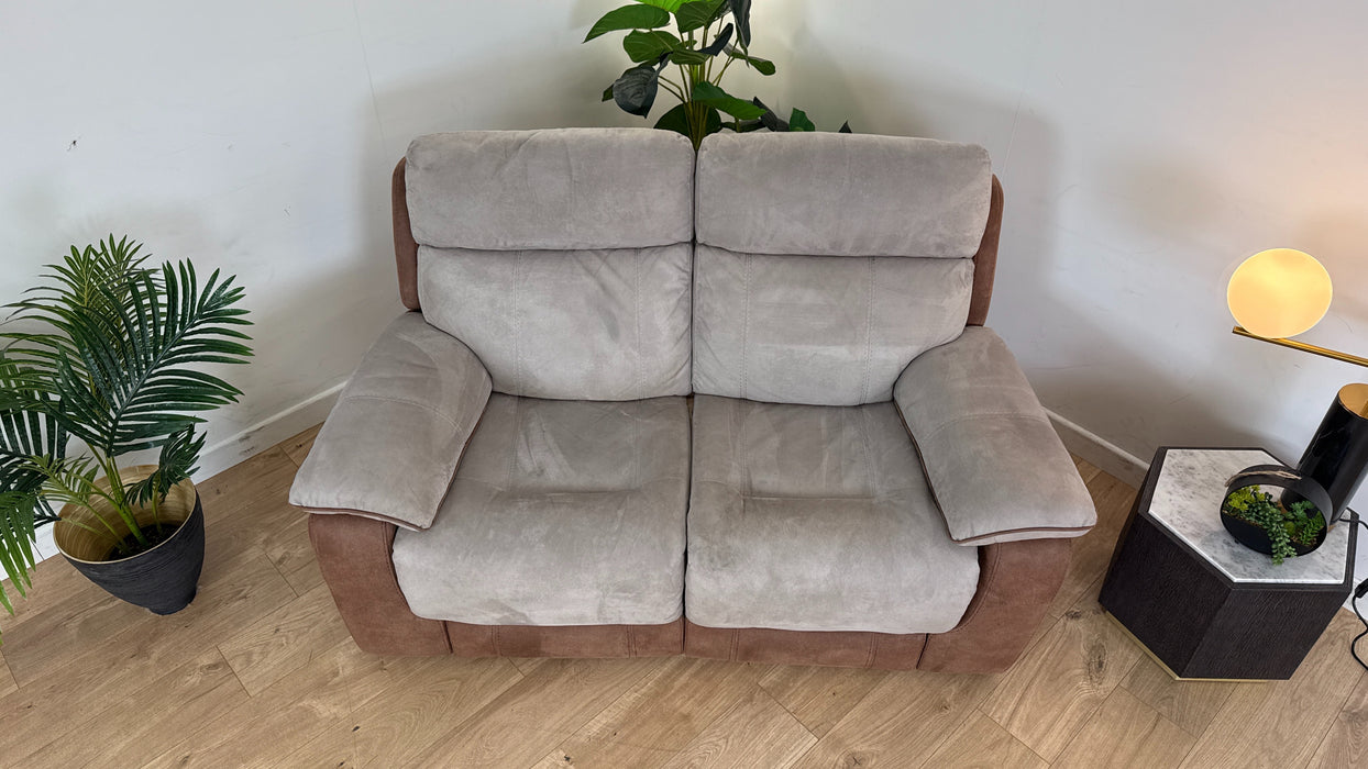 Catterall 2 Seater Fabric Power Recliner