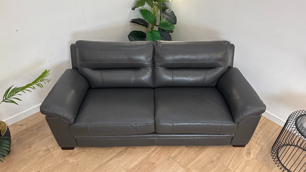 Laiken 3 Seater Leather Sofa