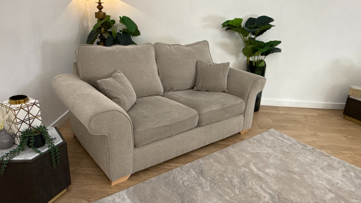 Sofology Ashford Fabric 2 Seater in Cherub Mink
