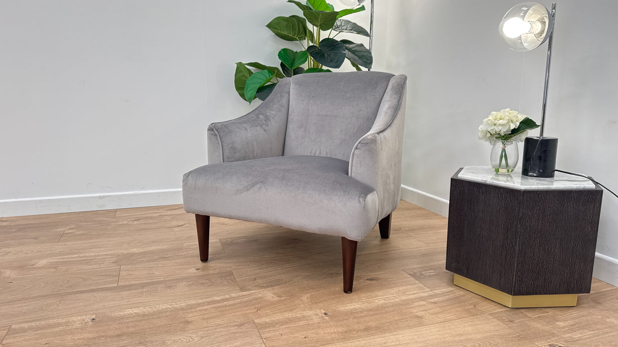 Paignton Accent  Chair - Grey