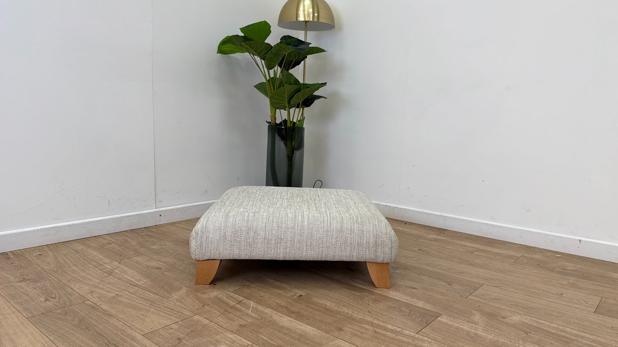 DFS Serenis Large Footstool in Oatmeal