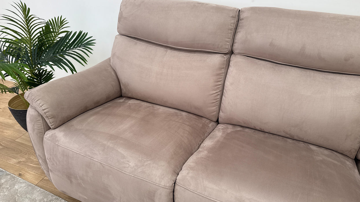 Sofology Parker 3 Corner 1 in Lifestyle Plush Fabric Nutmeg