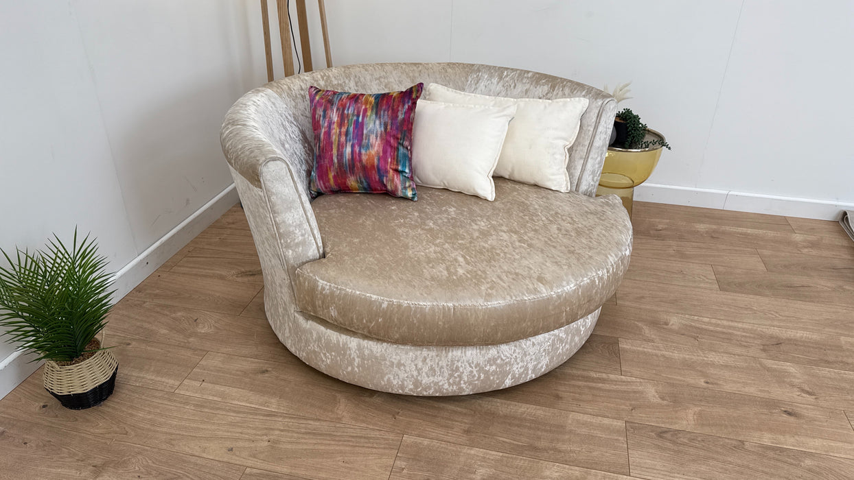 Aisla Fabric Swivel Chair