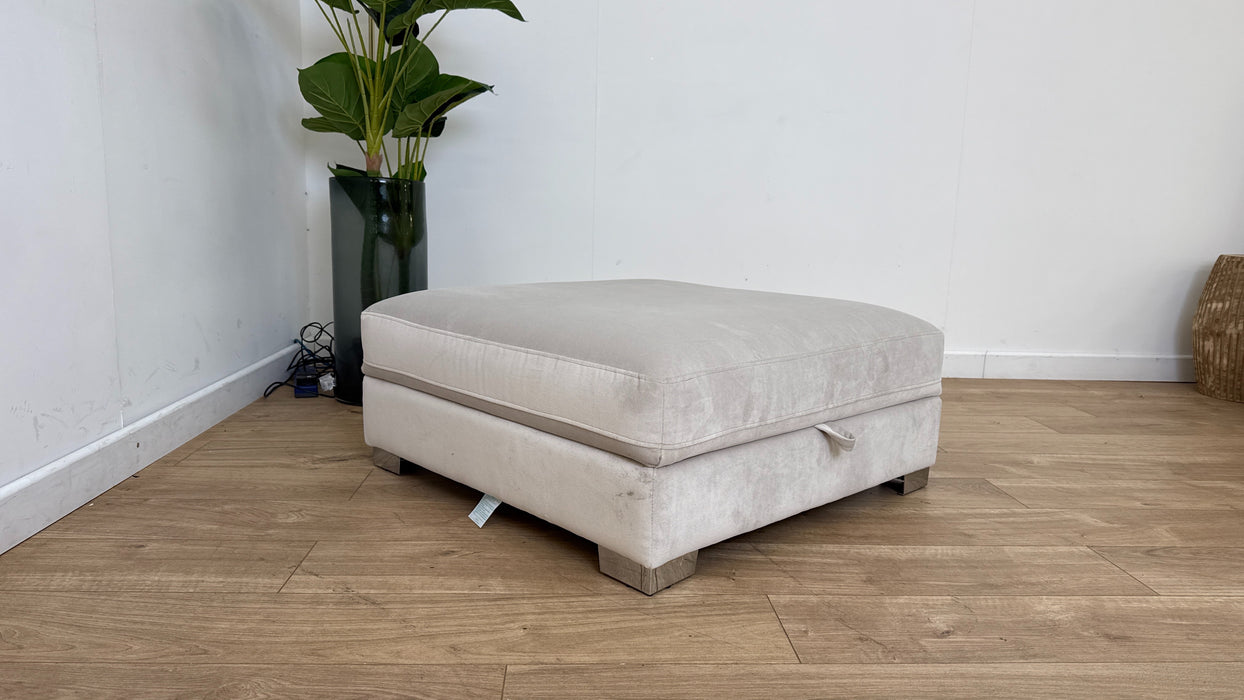 DFS Large Storage Footstool in Natural