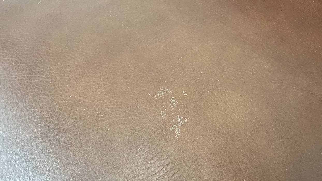 Sofology Adler Leather 3 Seater in Relaxed Soft Brown