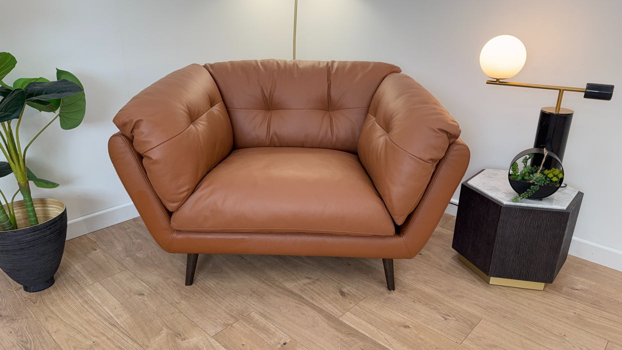 Hygge Chair - Leather - Tan