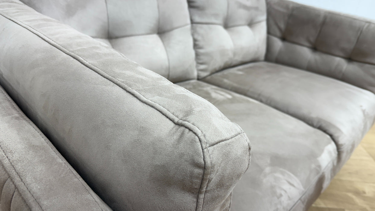 Sofology Muse Fabric 2 Seater Power Recliner Supportive Headrests in Lifestyle Plush Nutmeg