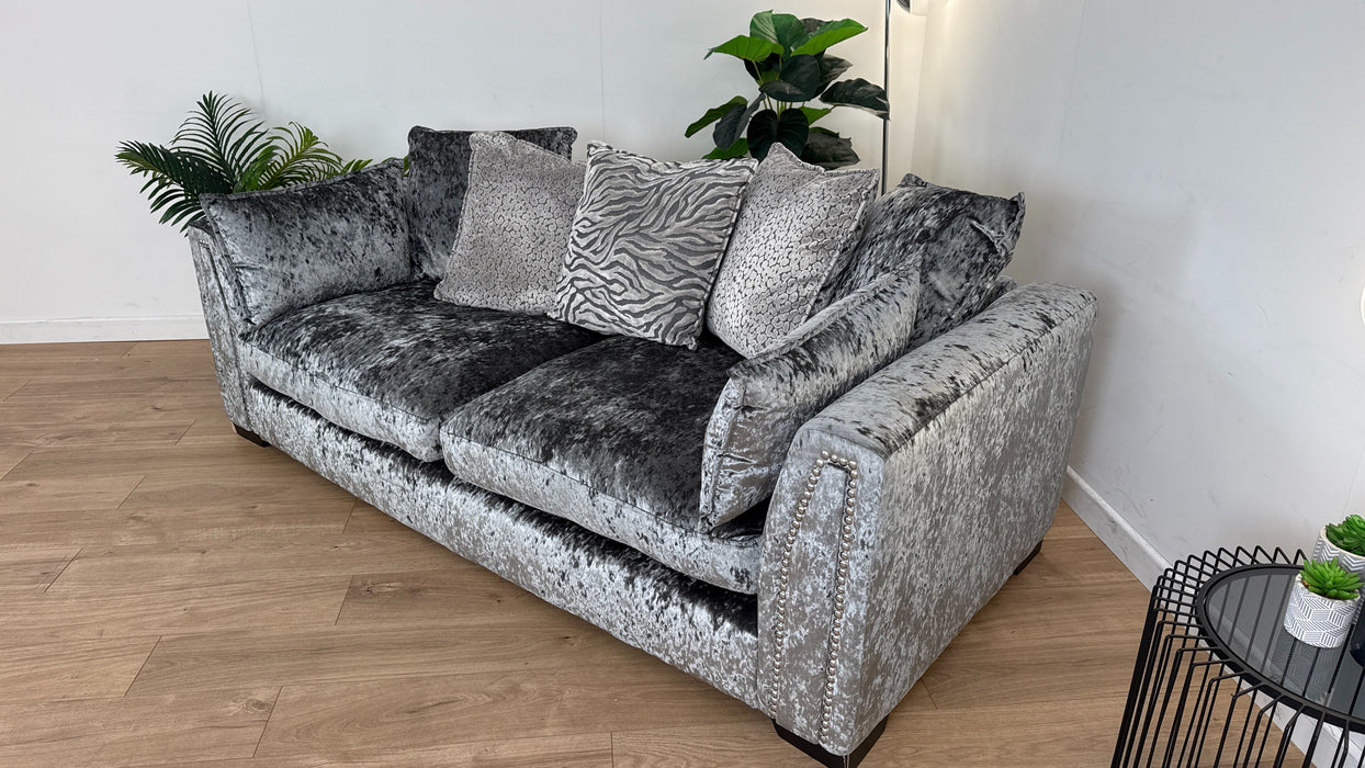 Lyric 3 Seater Fabric Sofa