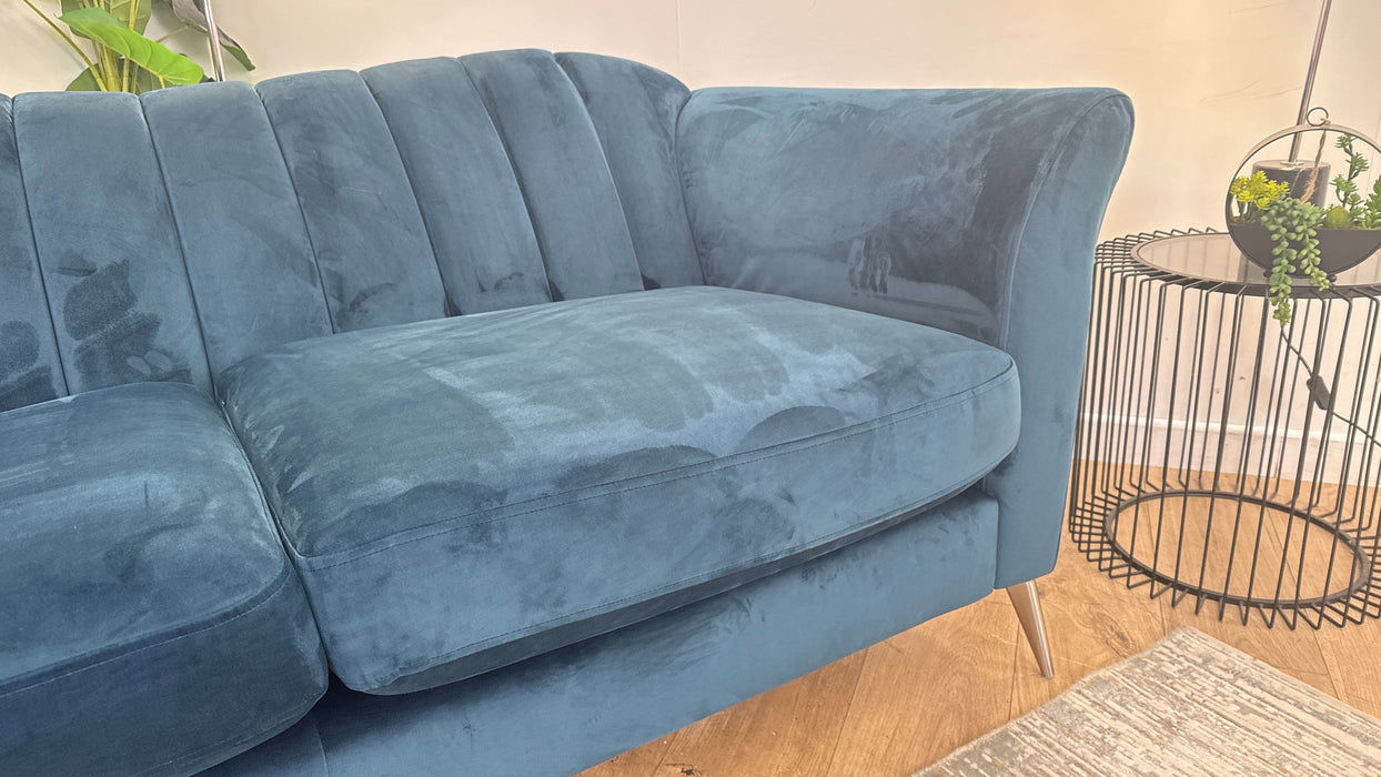 DFS Roxie 3 Seater in Dark Blue