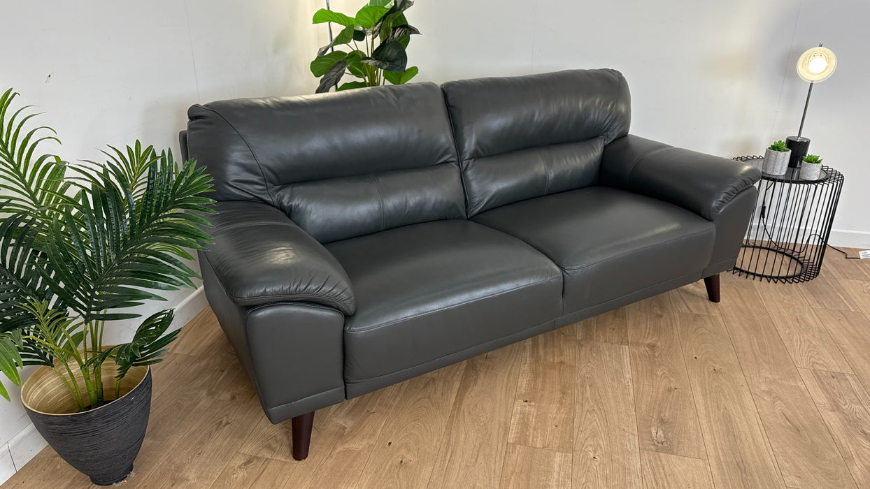 Oakham 3 Seater Leather Sofa