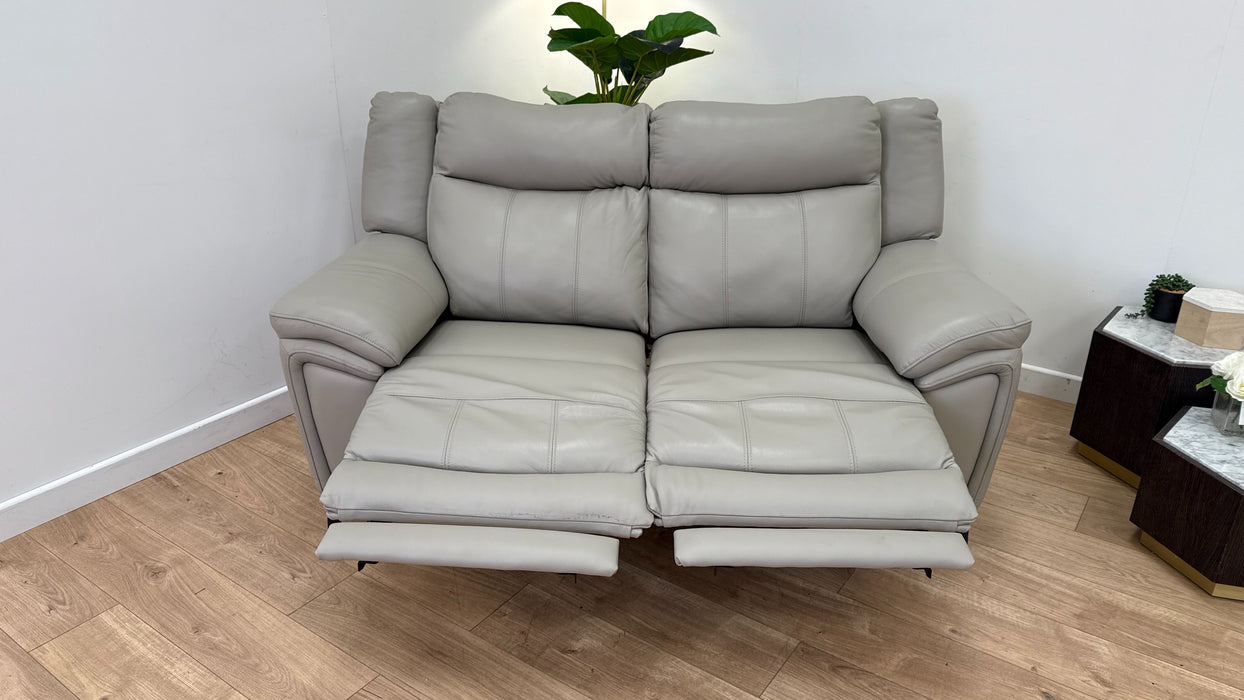 DFS Wren Recliner 2 Seater in Silver