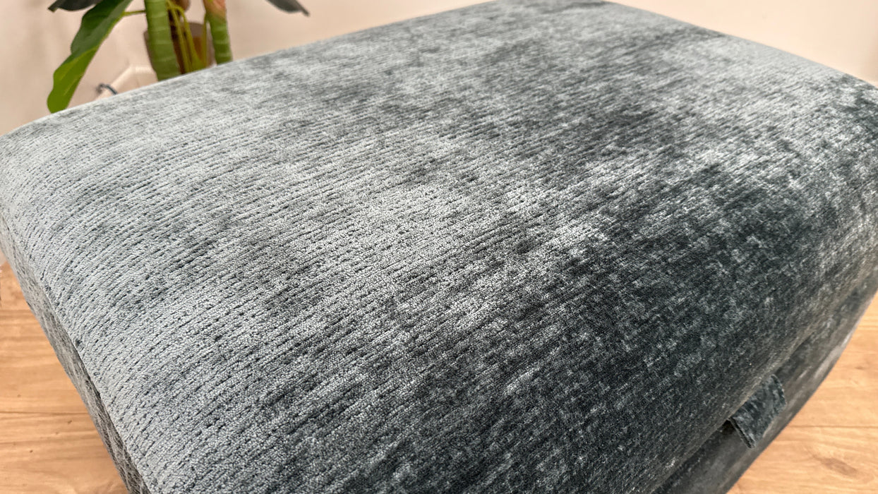 Sofology Designer Storage Footstool in Luxury Textured Chenille (Carson 342)