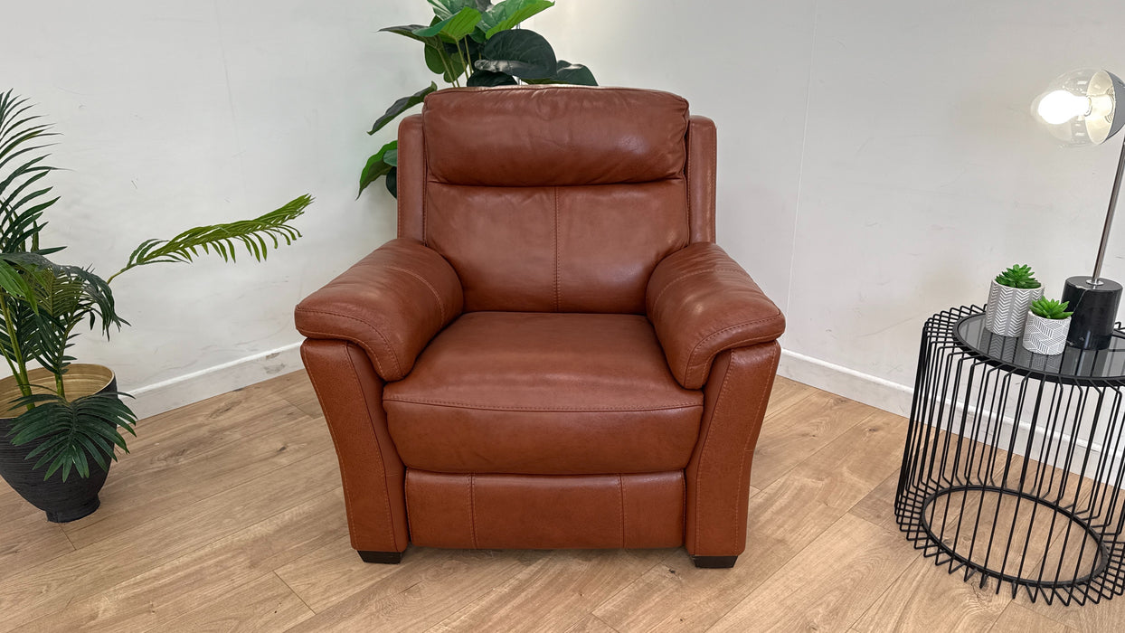 Chester Leather Power Recliner Chair