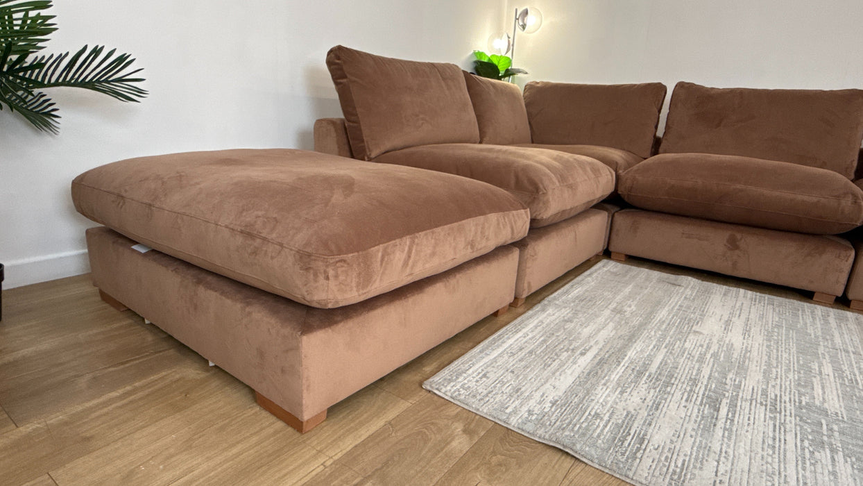 Sofology Infinity Fabric 1.5 Terminal Corner 3 Modular Ultraflex Encore Seats