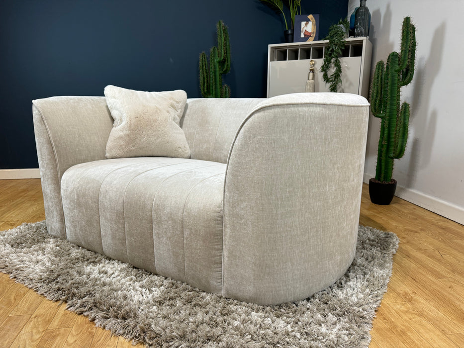 Fitzrovia Fabric Loveseat - Chenille Mist (WA2)