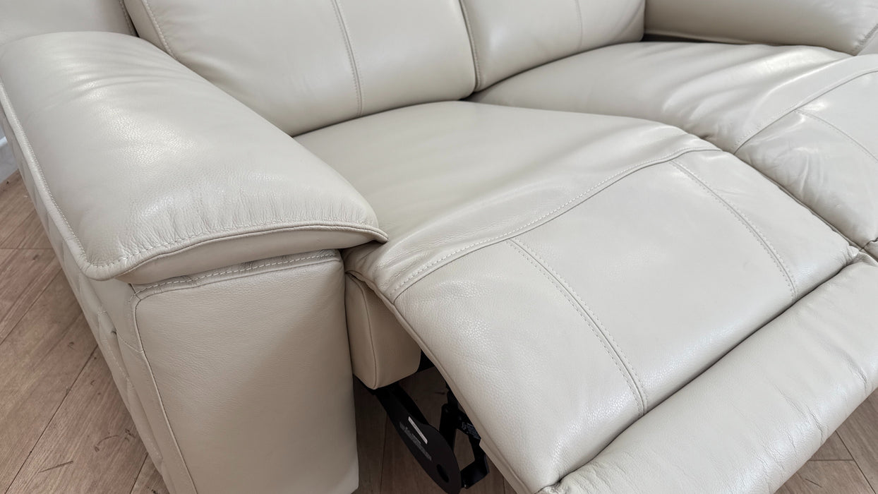 Sofology The Benz 2 Seater Recliner Sofa in Trusty Sheen Bone China