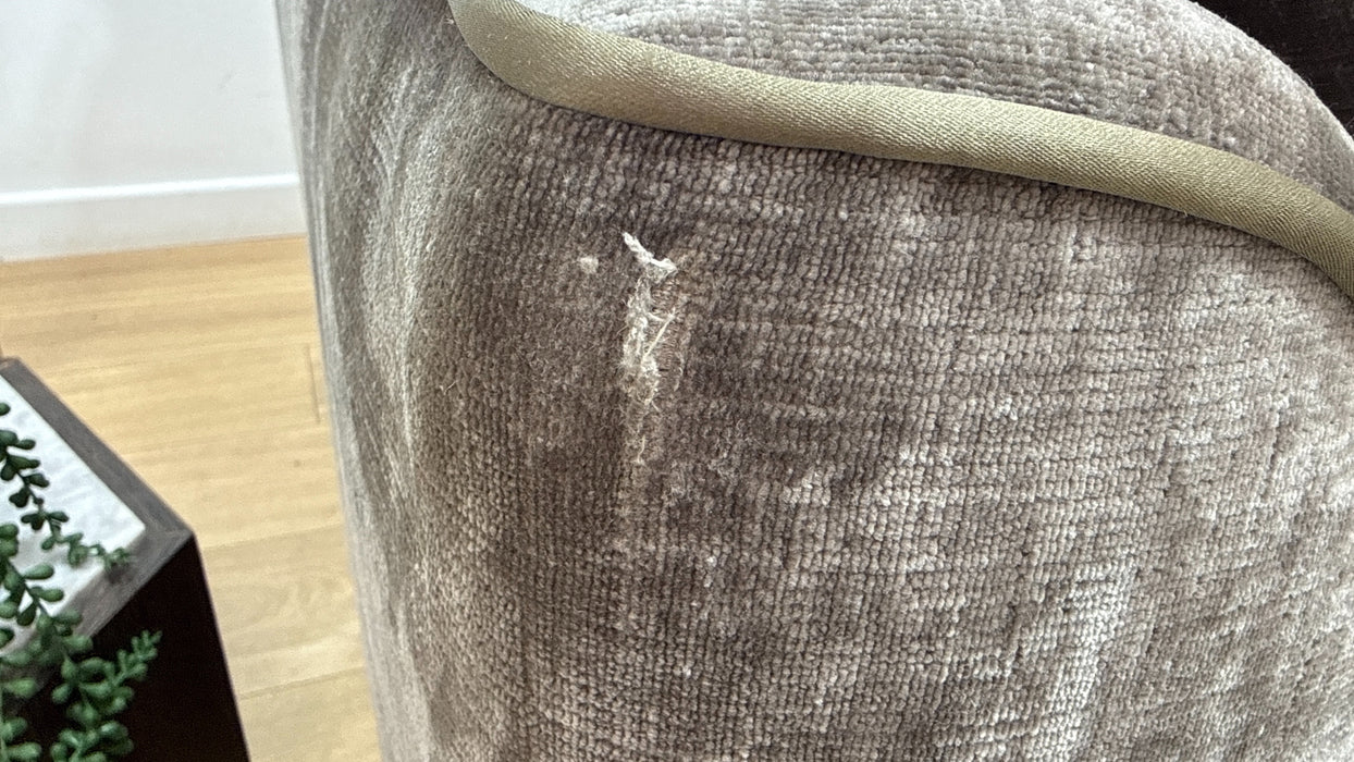 Sofology Georgio Fabric 3 Corner 1 Feather Flex Seats in Luxe Chenille Mocha Mix