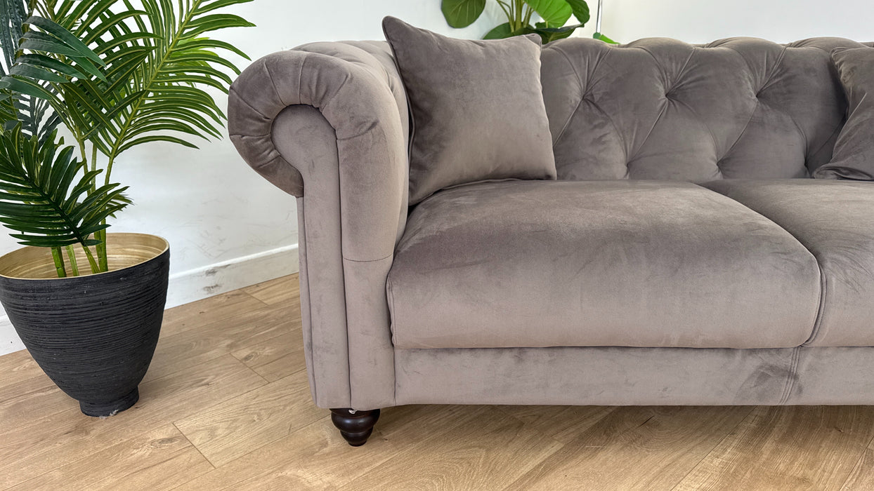 Balmoral Ltd Edition 2 Seater Sofa - Matt Velvet Mole