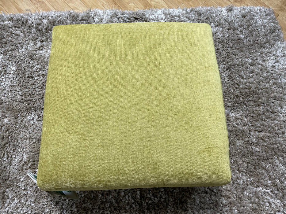 Missouri Footstool Darwin Olive Fabric (WA2)
