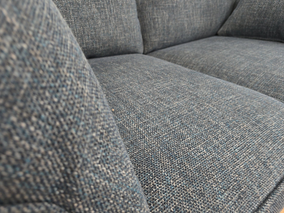 Nimbus 3 Seat - Fabric Sofa - Piero Aegean/Norwegian Sky Mix