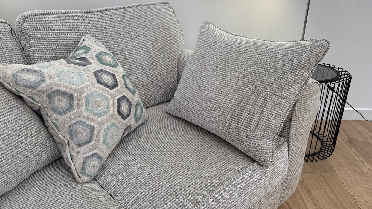 Nimbus 2 Seater Sofa - Fabric - Padstow Beige/Teal mMix